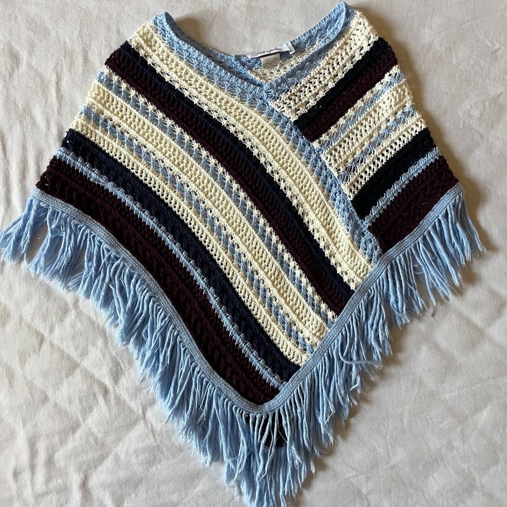 The Great American Sweater Kids Shawl Size S/M